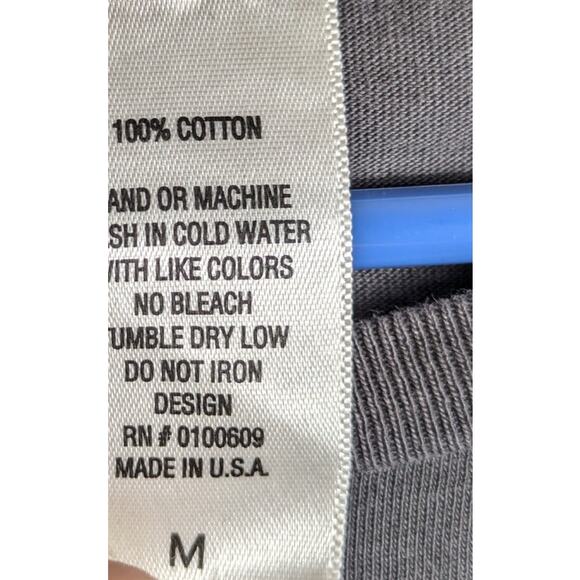 Junk Food T Shirt Mens M Stay Golden Graphic Tee Golden Gate Bridge USA Cotton - Picture 4 of 5